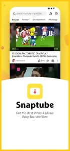 تحميل سناب تيوب 2026 Snaptube للأندرويد [الأصلي] آخر إصدار APK مجاناً 2