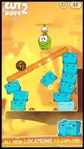 تحميل لعبة Cut the Rope 2 مهكرة 2025 – للأندرويد APK آخر إصدار مجاناً 3